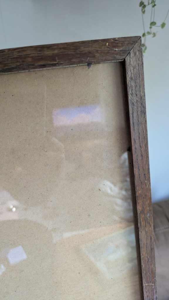 Cadre ancien en bois